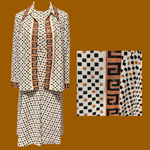 Handmade Vintage, Groovy Dress & Jacket! - Picture 1 of 9